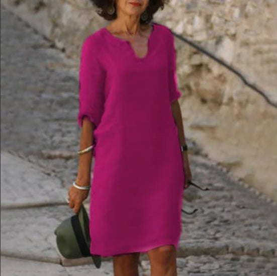 Sienna | Abito corto chic con scollo a V