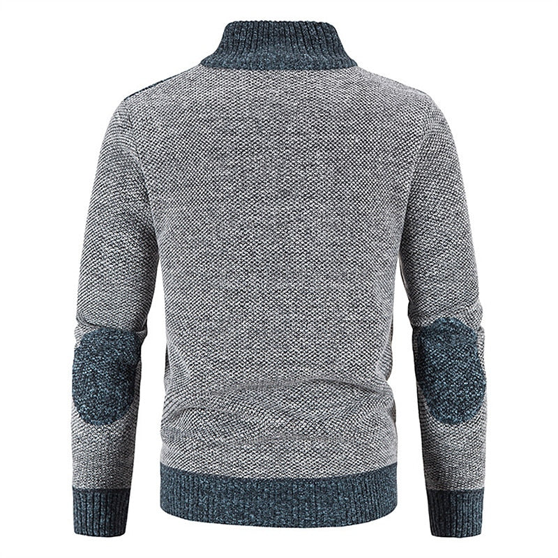 Vest Heren Met Rits | Warmtecomfort & Opstaande Kraag