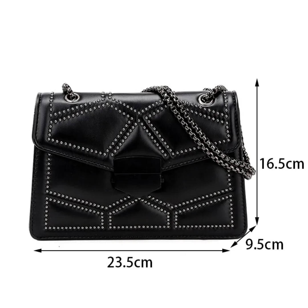 Vintage Crossbody Tas Luxe Leer Design