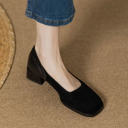 Stijlvolle Voeten Zomer Leren Flats