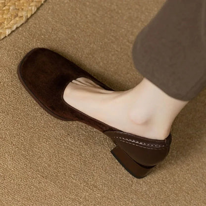 Stijlvolle Voeten Zomer Leren Flats