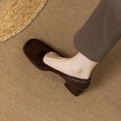Stijlvolle Voeten Zomer Leren Flats