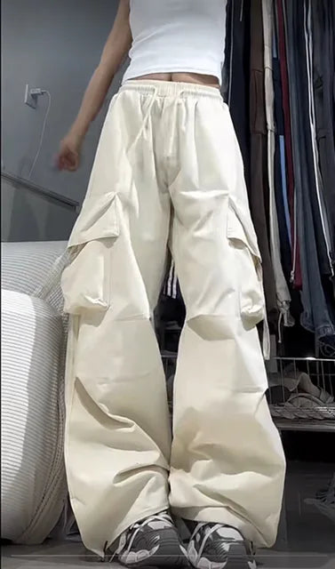Vintage Cargo Broek voor Vrouwen
