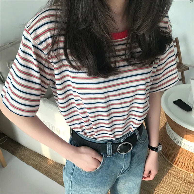 Schitterende Stijl Koreaanse Stijl T-shirt