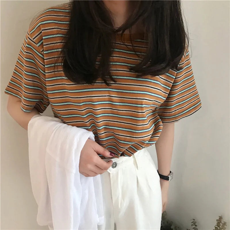 Schitterende Stijl Koreaanse Stijl T-shirt