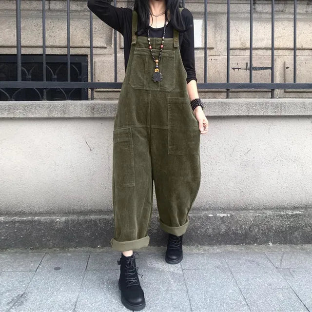 Vintage Jumpsuit voor Vrouwen Retro Stijl