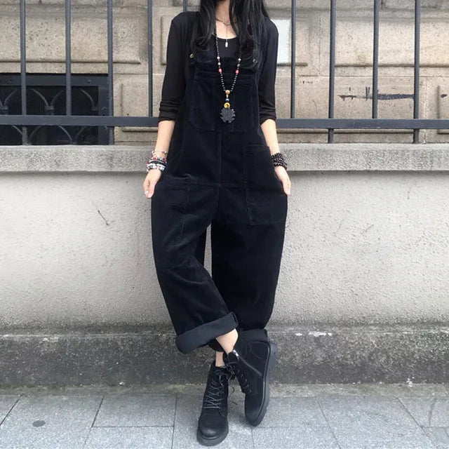 Vintage Jumpsuit voor Vrouwen Retro Stijl - Mode Vibes