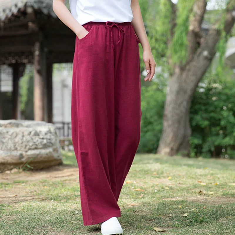 Uileeter Mode Vintage Yoga Broek