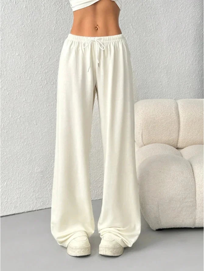 Chiara | Pantaloni da jogging casual a tinta unita
