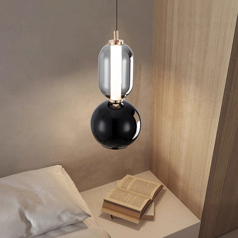 Virel Iron | Glass Pendant Light | Functioneel