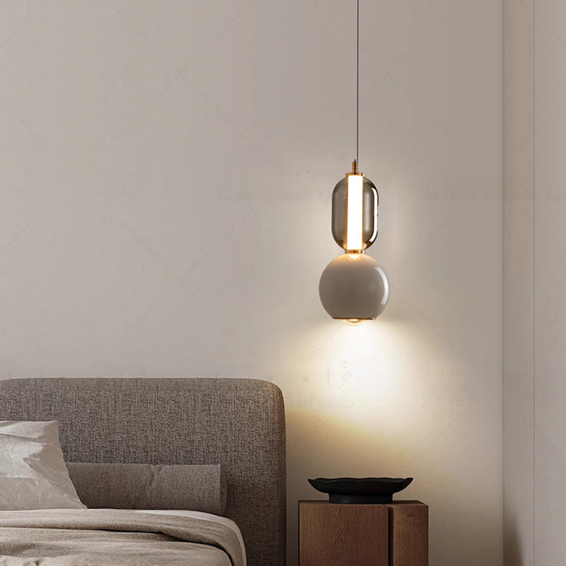 Virel Iron | Glass Pendant Light | Functioneel