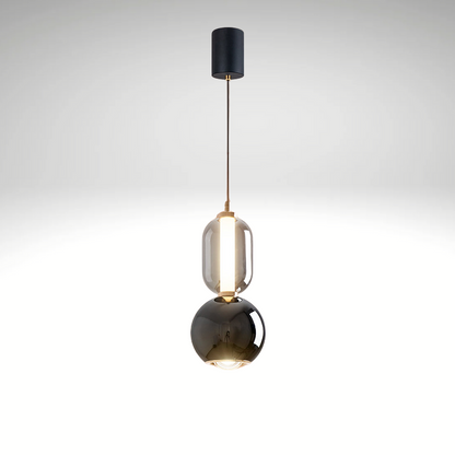 Virel Iron | Glass Pendant Light | Functioneel