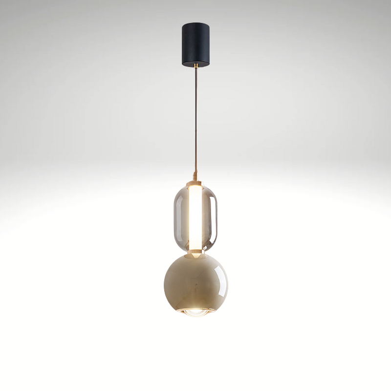 Virel Iron | Glass Pendant Light | Functioneel
