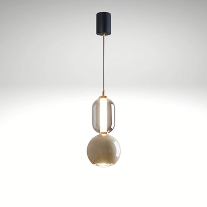Virel Iron | Glass Pendant Light | Functioneel