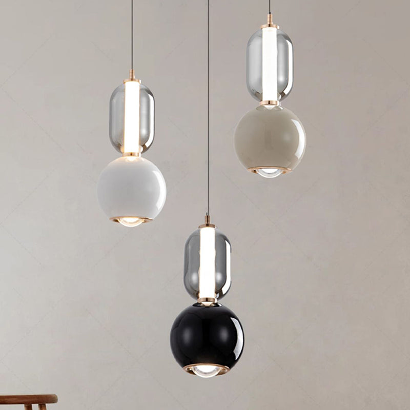 Virel Iron | Glass Pendant Light | Functioneel