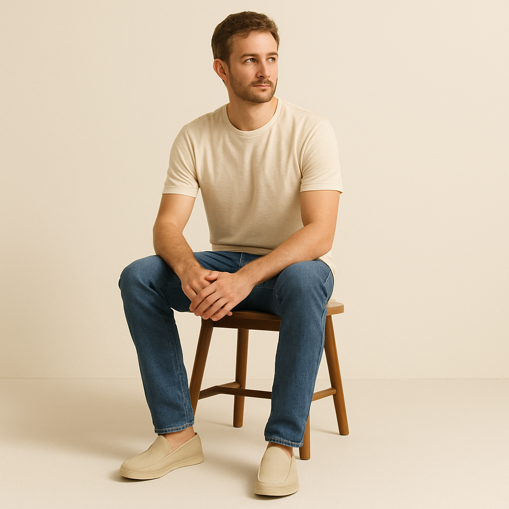 VogeLuxe | Canvas instappers voor heren 6