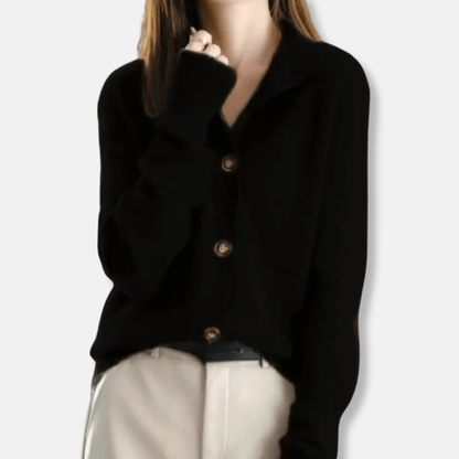 VogeLuxe | Comfortabele cropped cardigan voor dames 4