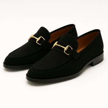 VogeLuxe | Elegante puntige loafers voor heren 0