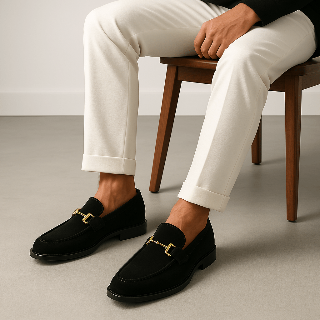 VogeLuxe | Elegante puntige loafers voor heren 1
