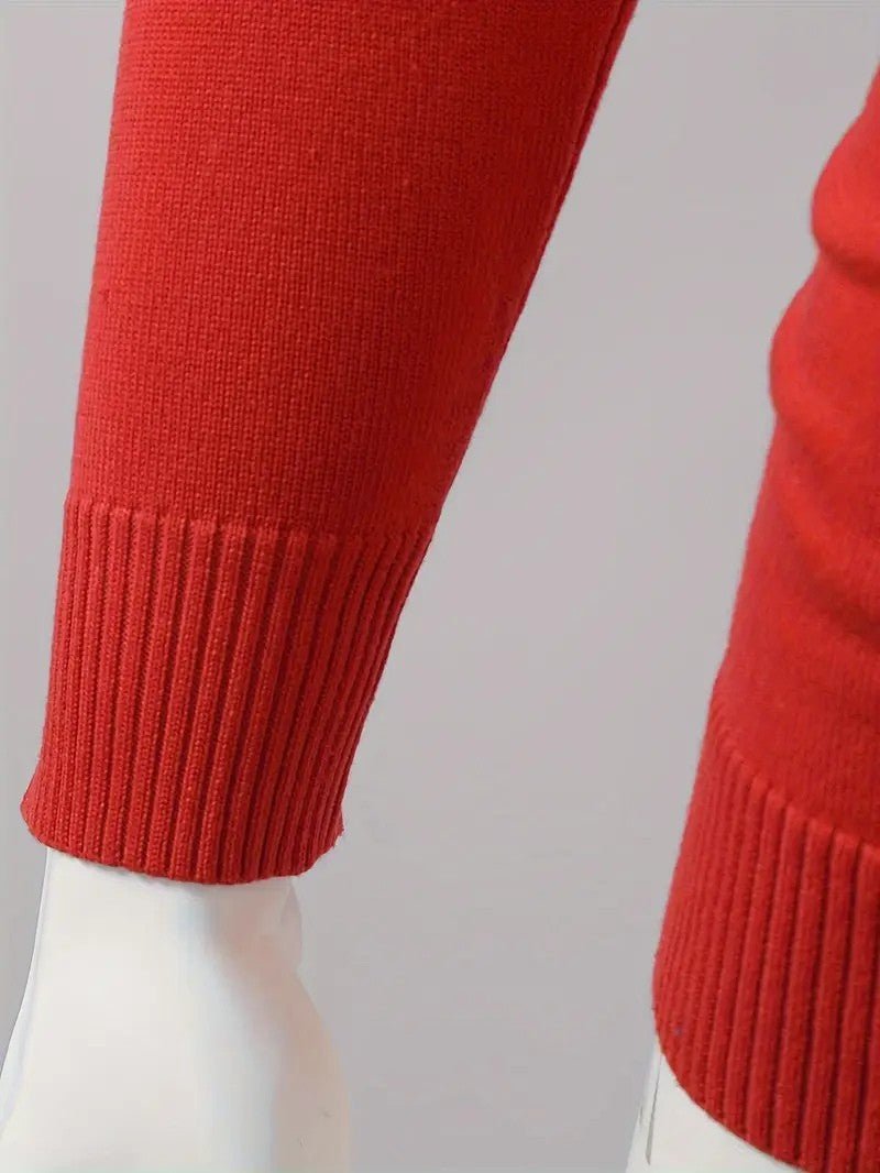 VogeLuxe | Fair Isle Rendier Color-Block Trui voor Heren 4