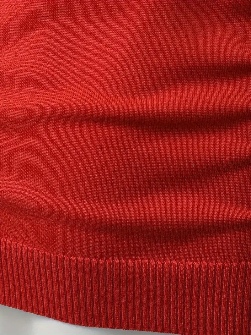 VogeLuxe | Fair Isle Rendier Color-Block Trui voor Heren 6