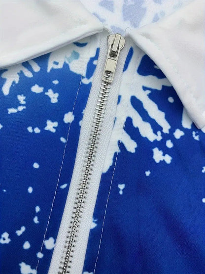 VogeLuxe | Feestelijke Gnome-kerstpolo met kwartrits voor heren 3