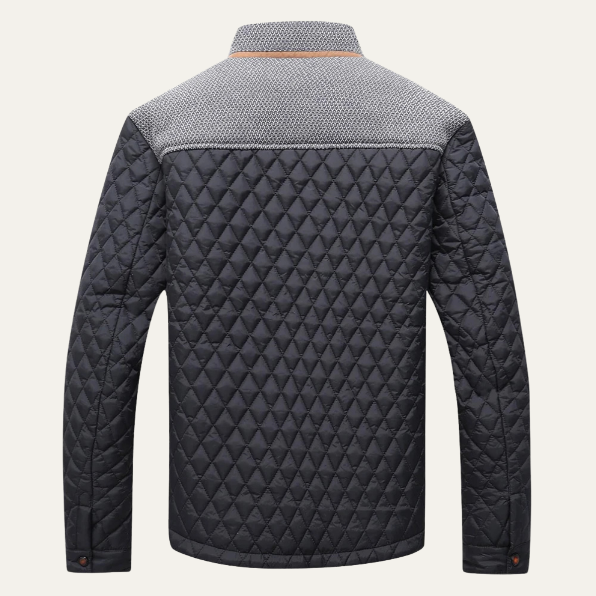 VogeLuxe | Gewatteerd gebreid jukjack voor heren 3