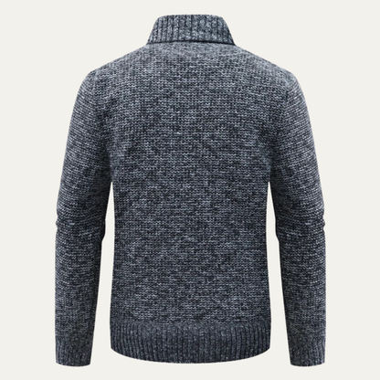 VogeLuxe | Gewatteerd jack van gemengde media voor heren 3