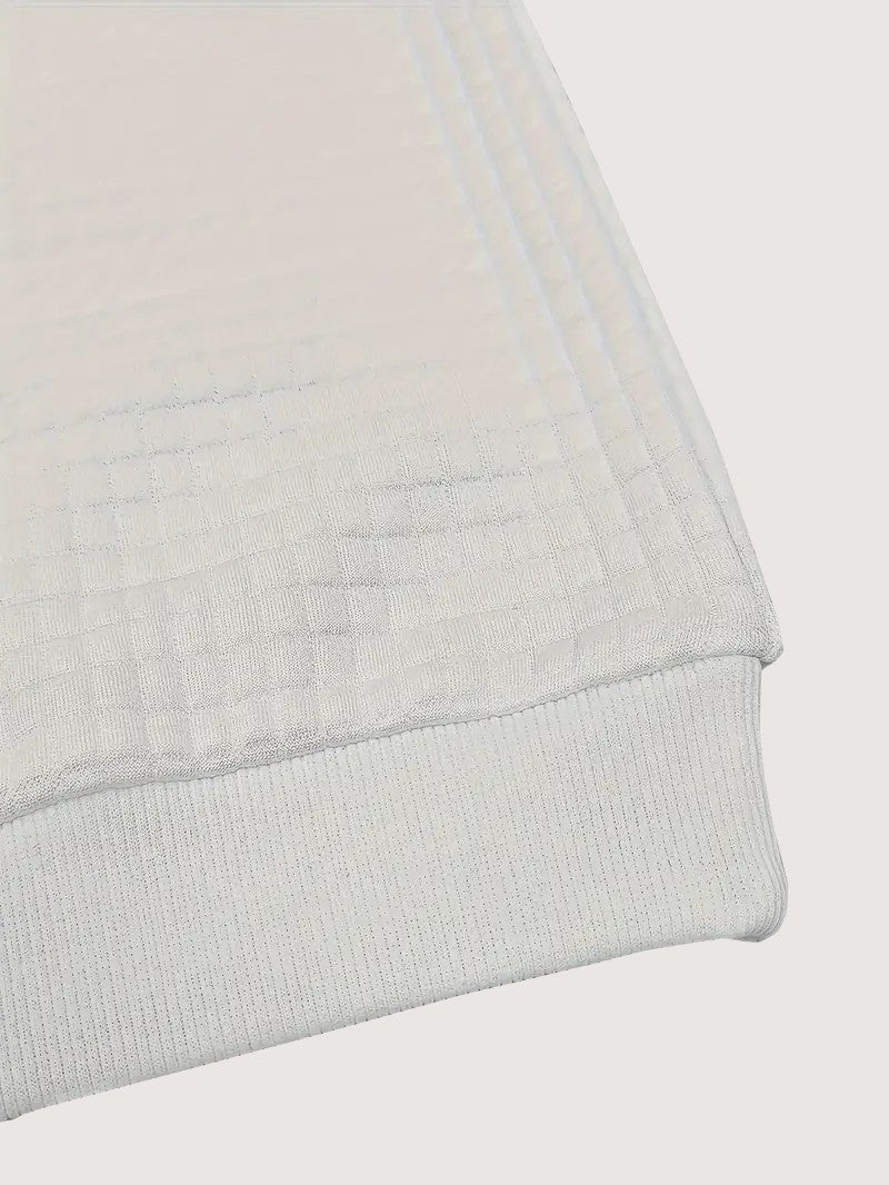 VogeLuxe | Gewatteerd sweatshirt met kerstboommotief voor dames 4