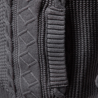 VogeLuxe | Gewatteerde fleecegevoerde capuchonjas voor heren 3