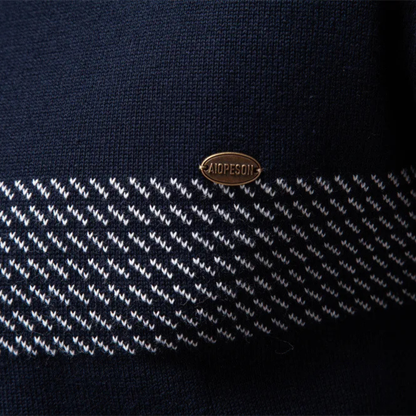 VogeLuxe | Heren Business Quarter-Zip gebreide trui 6