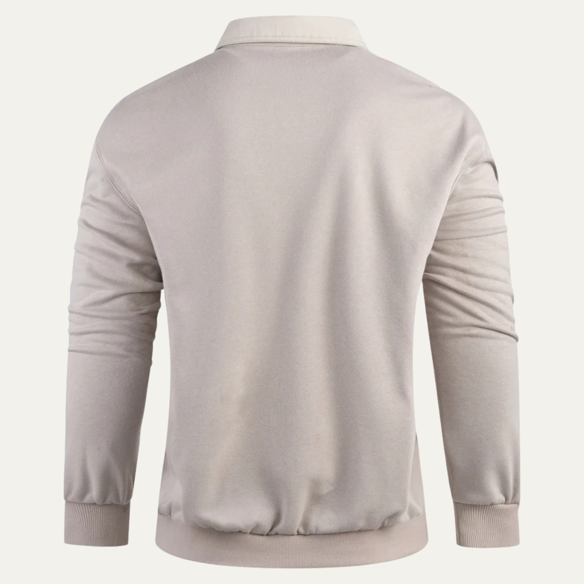 VogeLuxe | Heren Casual Rugby Polo Sweatshirt 2
