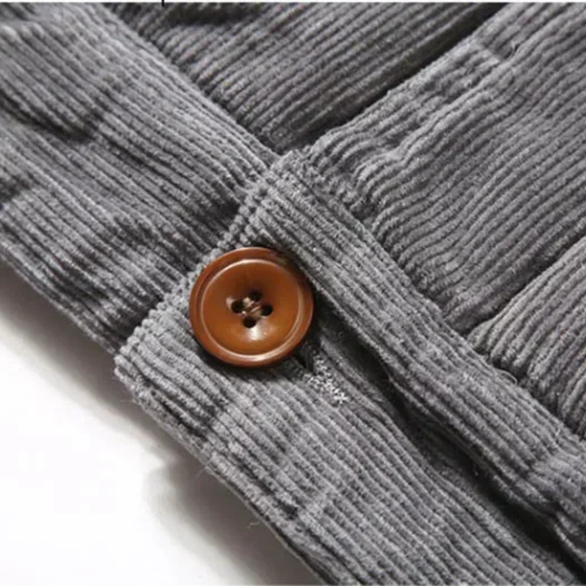 VogeLuxe | Heren Corduroy Sherpa Truckerjack met kraag 4