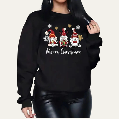 VogeLuxe | Heren Merry Christmas Gnome Sweatshirt 5