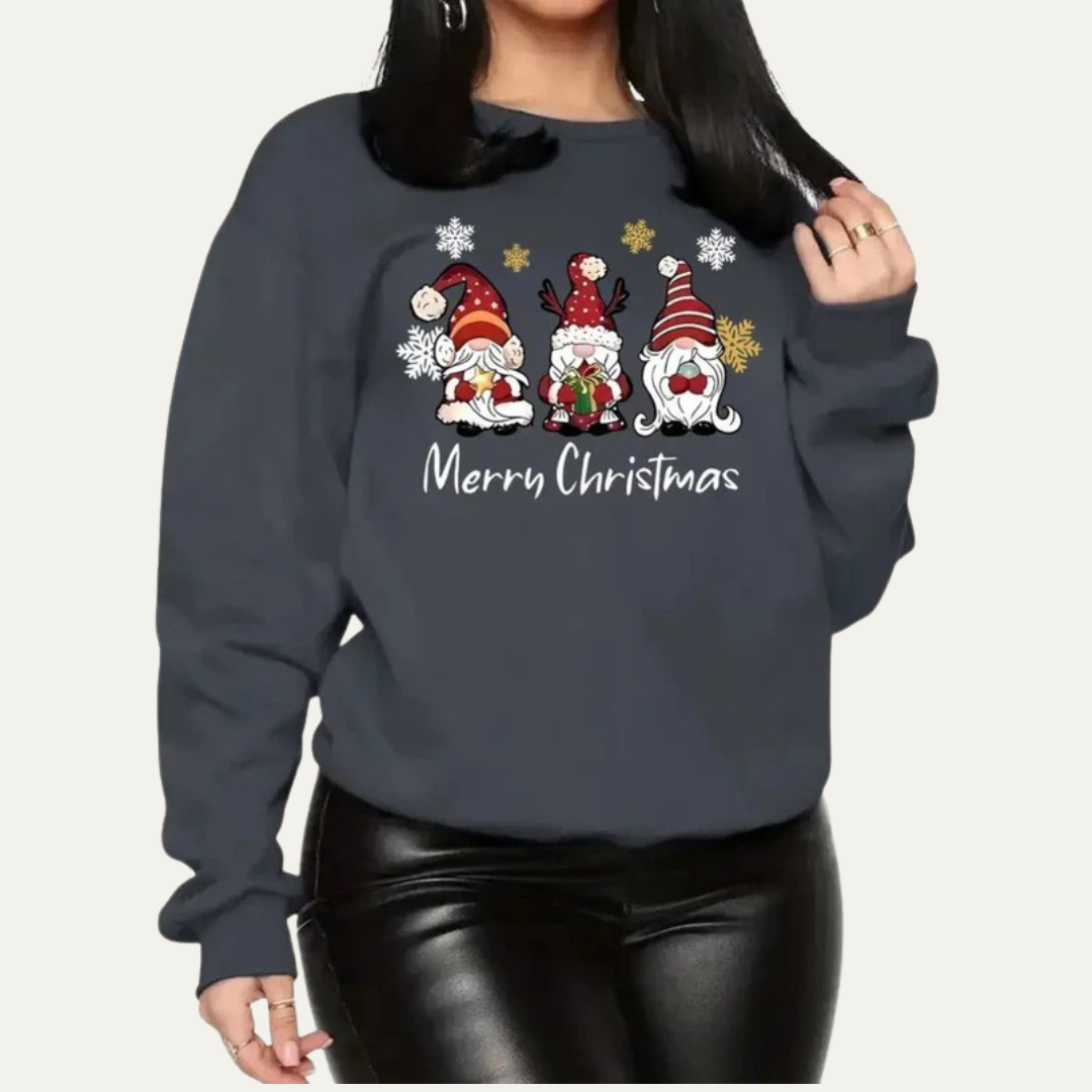 VogeLuxe | Heren Merry Christmas Gnome Sweatshirt 7
