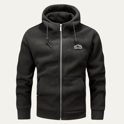 VogeLuxe | Heren Mountain Fleece Hoodie met rits 0