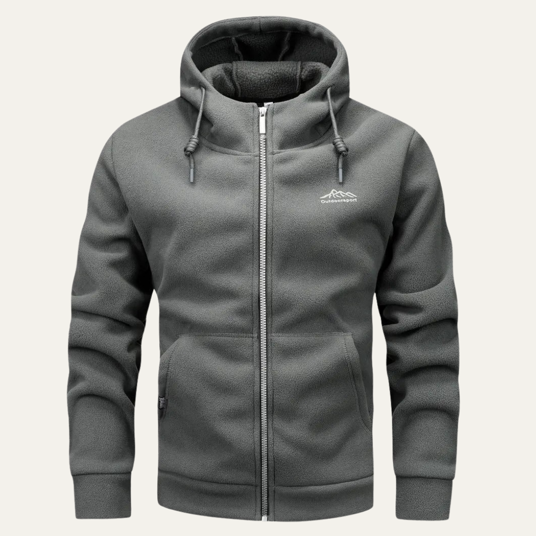 VogeLuxe | Heren Mountain Fleece Hoodie met rits 3
