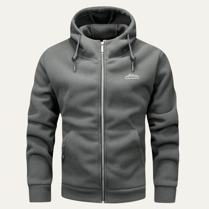 VogeLuxe | Heren Mountain Fleece Hoodie met rits 3