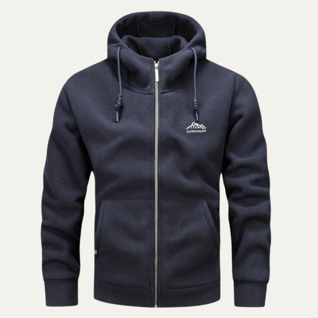VogeLuxe | Heren Mountain Fleece Hoodie met rits 5