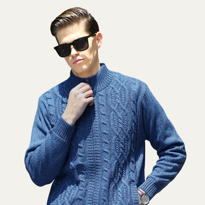 VogeLuxe | Heren Sherpa-gevoerd wollen vest 2