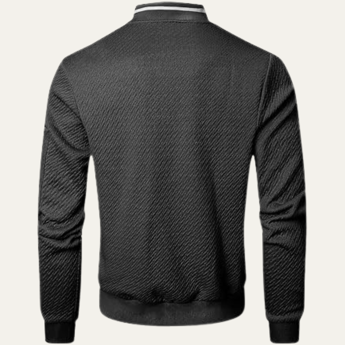 VogeLuxe | Heren Slim Fit Diamond Quilted Bomber 1