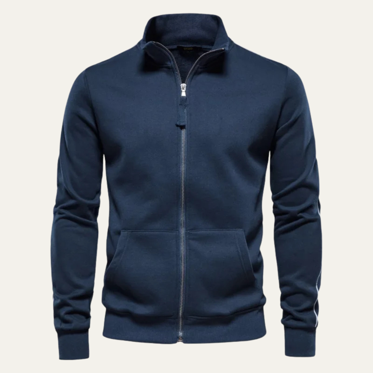 VogeLuxe | Heren Smooth Shell Full Zip Jacket 0
