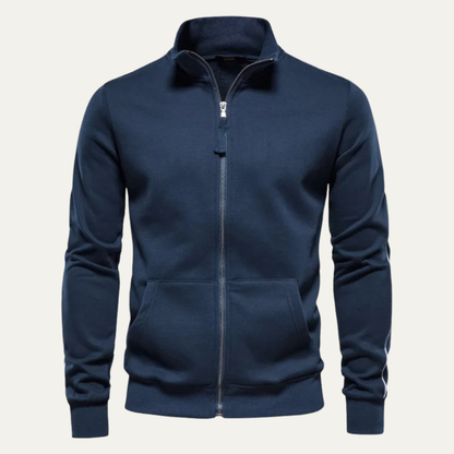 VogeLuxe | Heren Smooth Shell Full Zip Jacket 0
