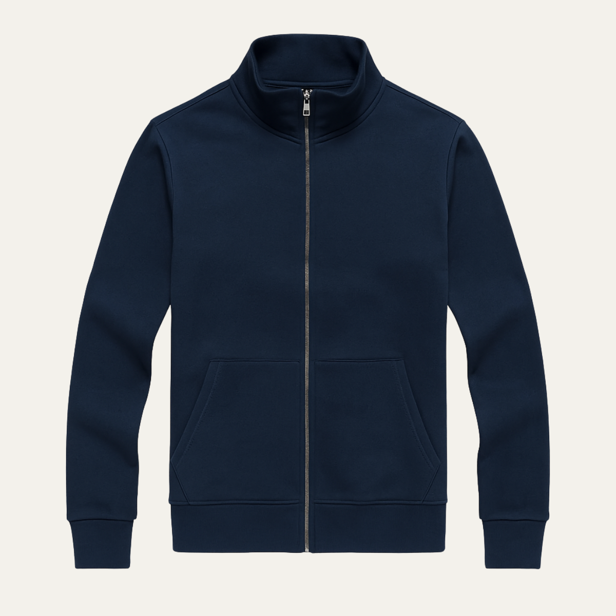 VogeLuxe | Heren Smooth Shell Full Zip Jacket 1