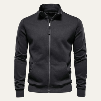 VogeLuxe | Heren Smooth Shell Full Zip Jacket 10