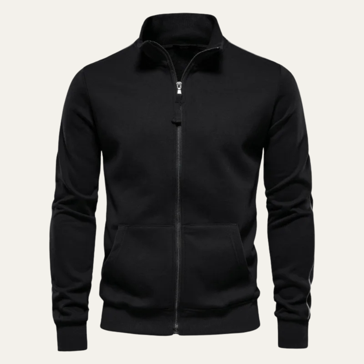 VogeLuxe | Heren Smooth Shell Full Zip Jacket 11
