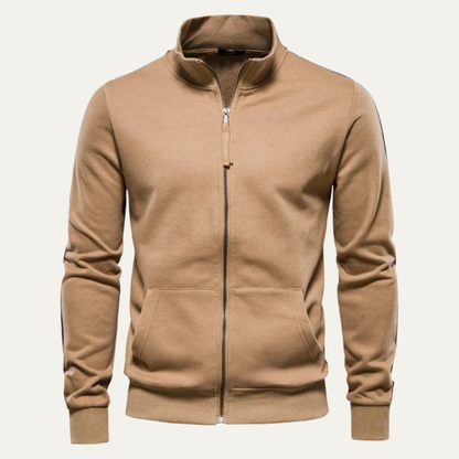 VogeLuxe | Heren Smooth Shell Full Zip Jacket 12