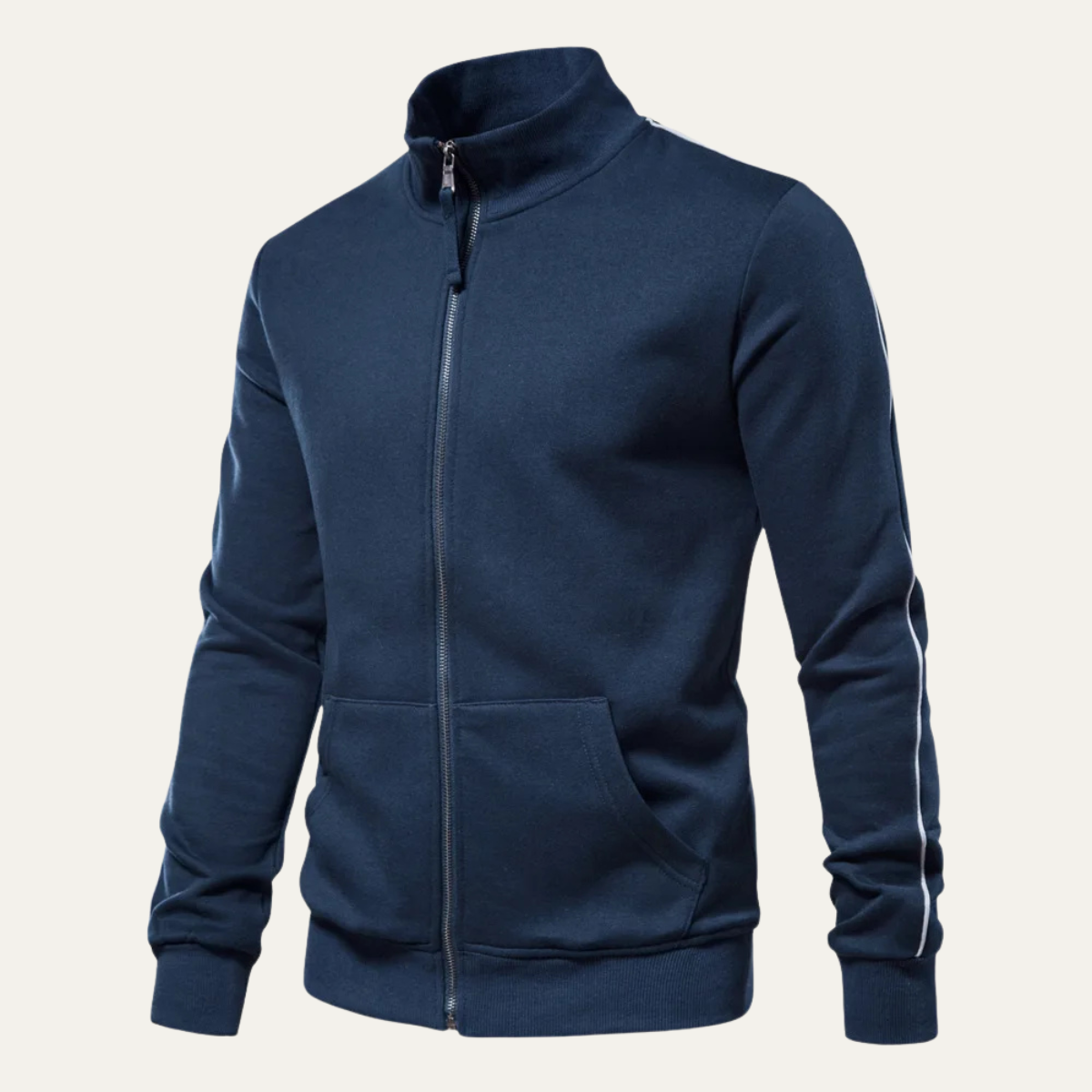 VogeLuxe | Heren Smooth Shell Full Zip Jacket 2