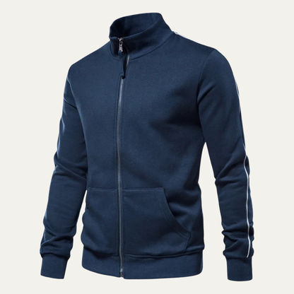 VogeLuxe | Heren Smooth Shell Full Zip Jacket 2