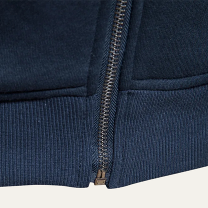 VogeLuxe | Heren Smooth Shell Full Zip Jacket 7